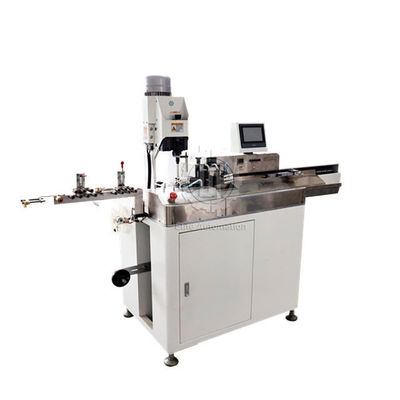 Cięcie Cynowanie Cynowanie Maszyna do zagniatania drutu AWG16 z ekranem dotykowym