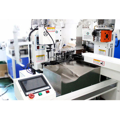 Cięcie Cynowanie Cynowanie Maszyna do zagniatania drutu AWG16 z ekranem dotykowym