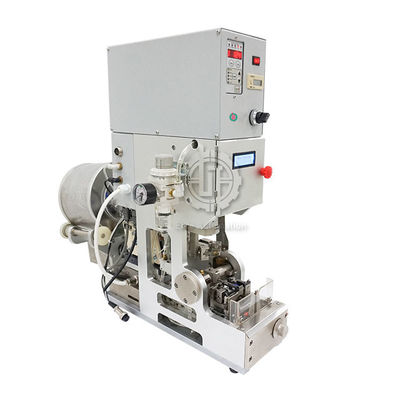 0,5-0,7Mpa Półautomatyczna maszyna do zaciskania drutu do uszczelek z drutu gumowego Wkładanie ładowania